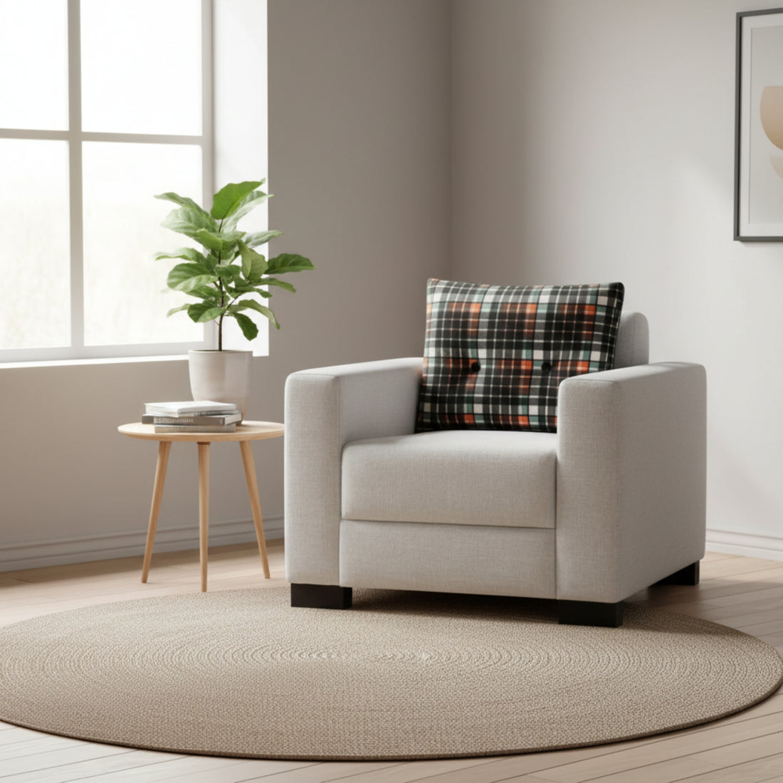 Line 1-Seater Sofa â€“ Your Ultimate Relaxation Companion