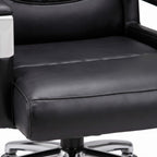 Eezy Office Chair 758  Modern Leatherette Office Chair with SS Base