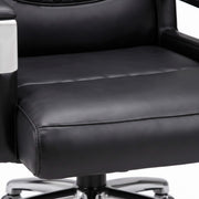 Eezy Office Chair 758  Modern Leatherette Office Chair with SS Base
