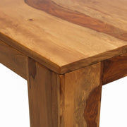 Vermount Coffee Table Small- Solid Wood Accent Table with Natural Grain Finish