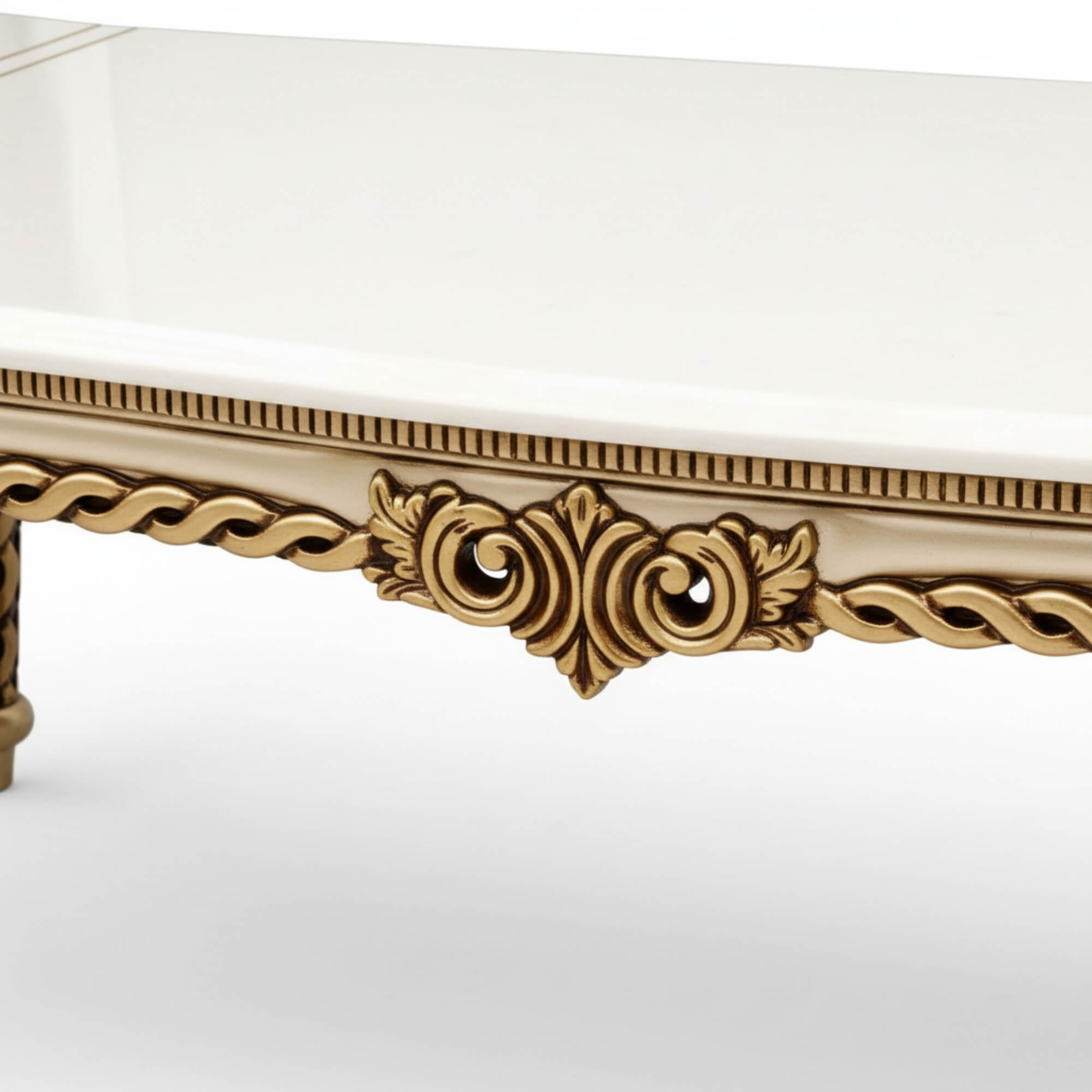 Sapphire 8+1 Seater Marble Dining Table – Classic Grandeur with Ornate Detailing