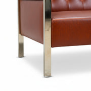 Eezy 2 Seater Leatherette Office Sofa for Reception & Lounge