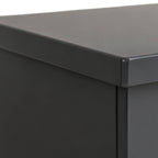 Whirlpool Shoe Rack with 3 Drawers- Shoe Rack with Gold Handles & Concealed Storage