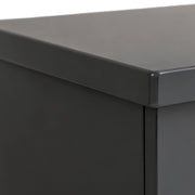 Whirlpool Shoe Rack with 3 Drawers- Shoe Rack with Gold Handles & Concealed Storage