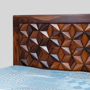 Star Diamond King Bed with Storage  Elegance Meets Utility