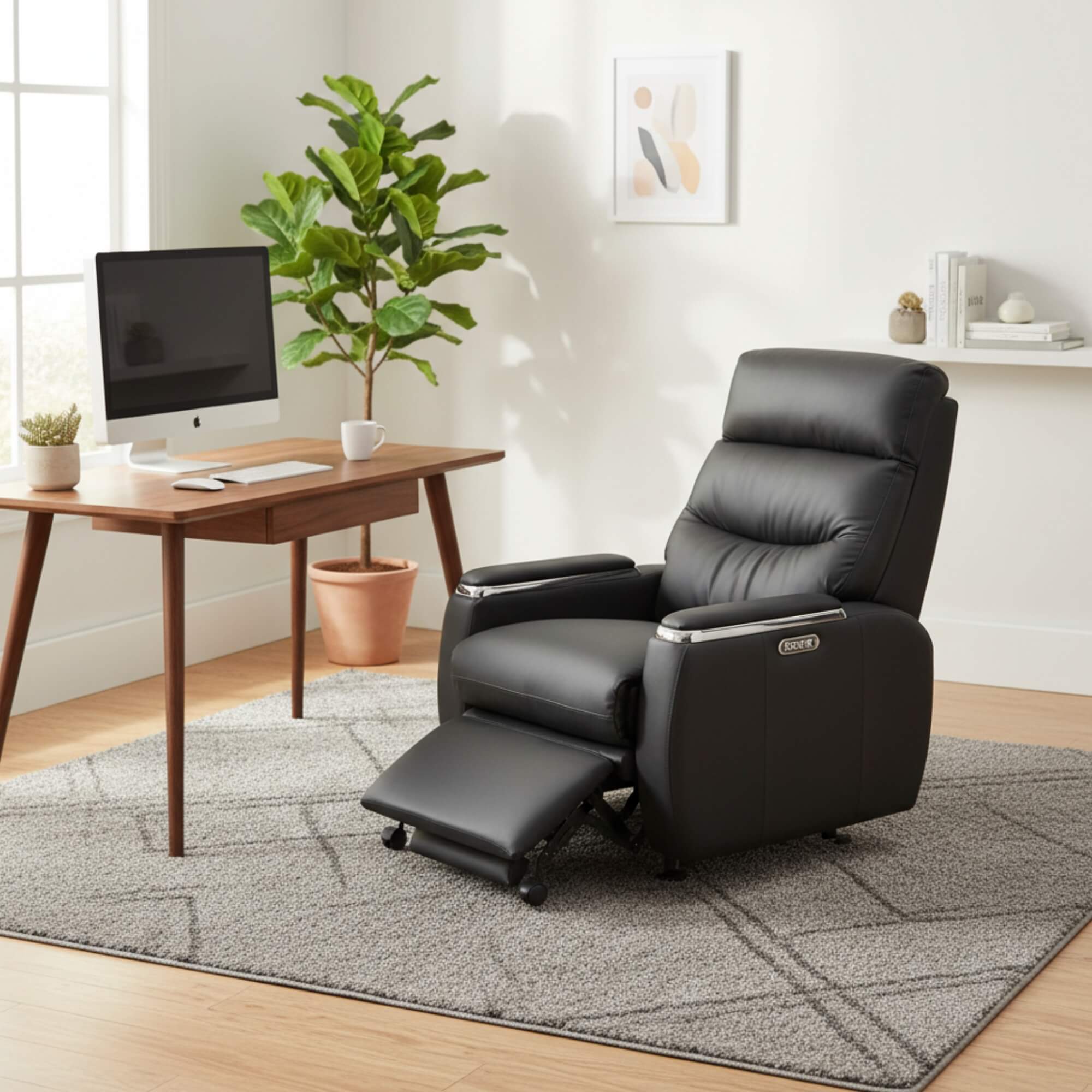 Eezy Office Chair 700N  Premium Executive Office Chair with SS Base
