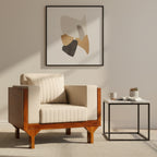 Cross 1-Seater Sofa – A Timeless Blend of Comfort and Elegance