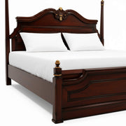 Tower King Bed with Storage- Royal Bedroom Elegance