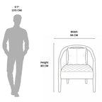 Alpha Lobby Chair – Modern Fabric Lobby Chair for Lobbies & Bedrooms