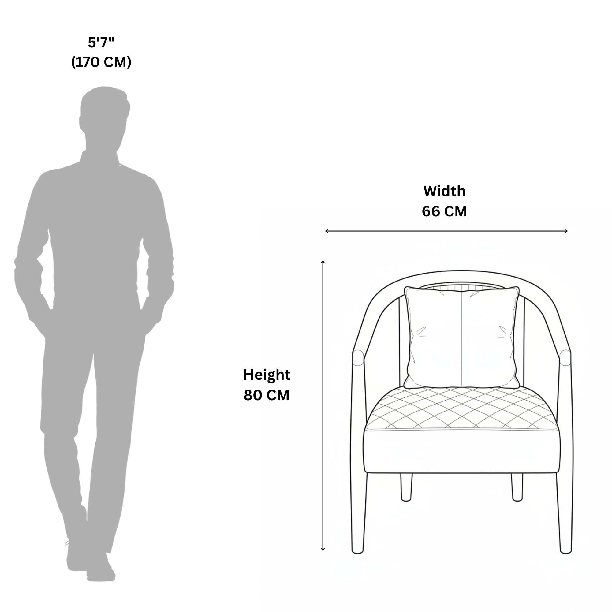 Alpha Lobby Chair – Modern Fabric Lobby Chair for Lobbies & Bedrooms