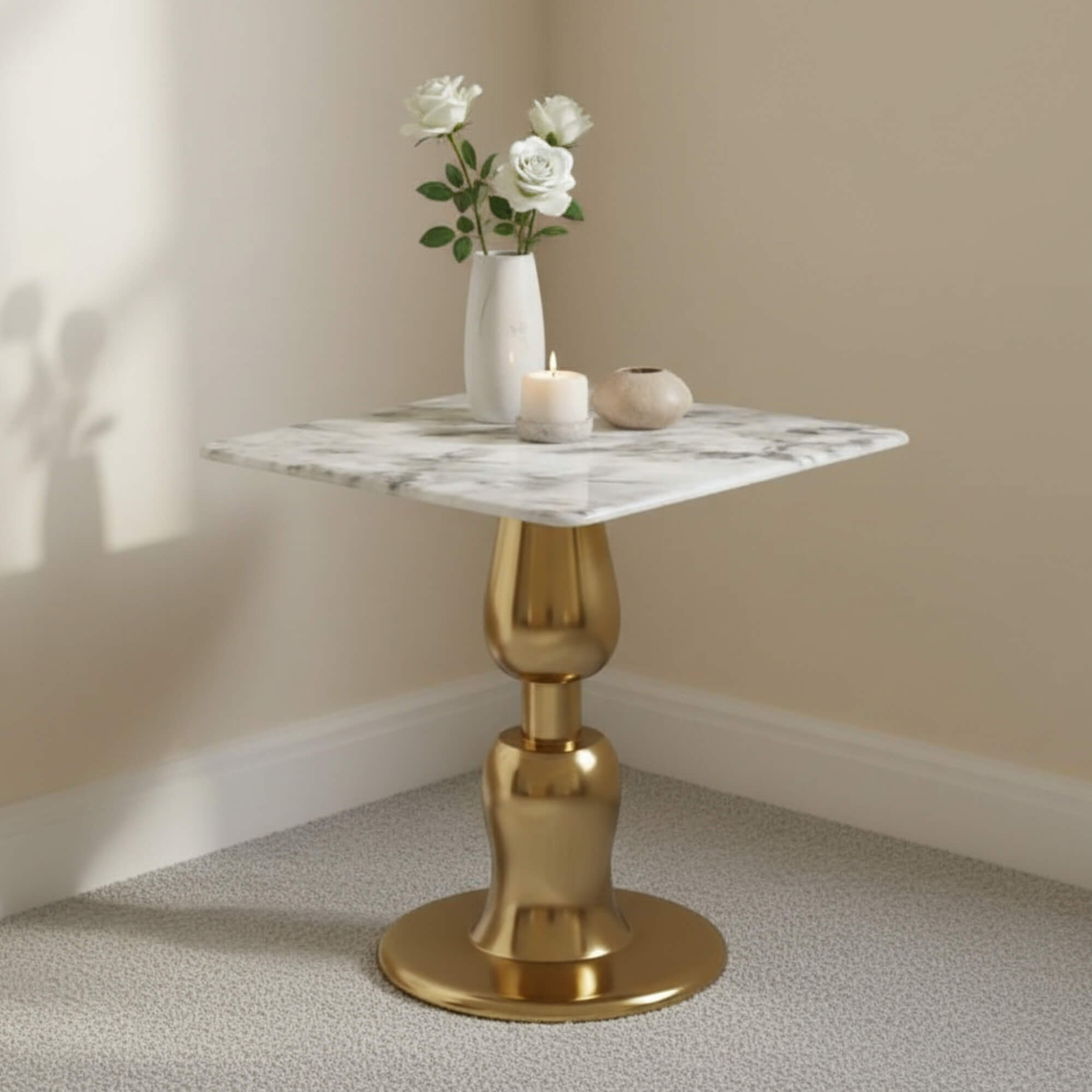 069# End Table  Compact Side Table for Living Rooms & Bedrooms