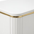 Glorious Multiunit  Modern Glossy White Storage Unit for Home