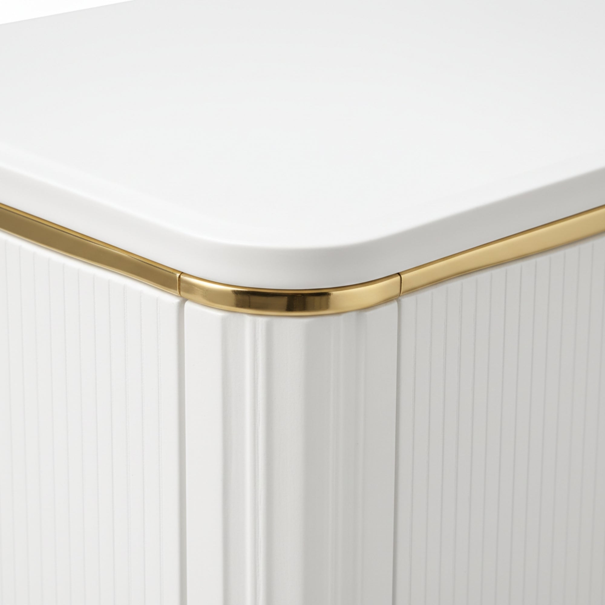 Glorious Multiunit  Modern Glossy White Storage Unit for Home