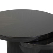  N302A Coffee Table reflects a highly reflective, glass-like top surface.