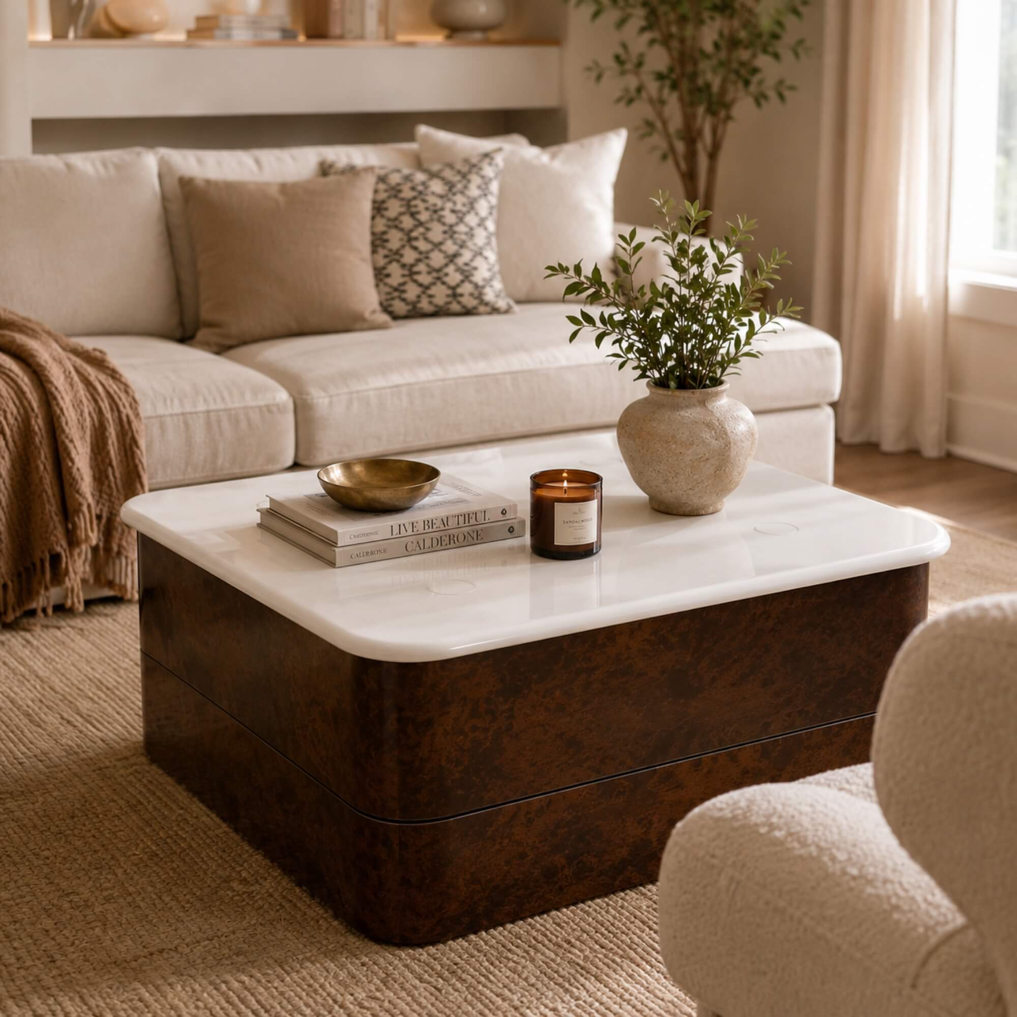 Altona Coffee Table- Contemporary Luxury with Functional Sophistication