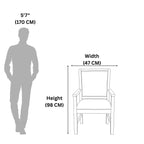 Barnet Arm Chair – Modern Upholstered Armchair for Living & Lounge Spaces