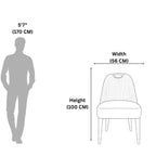 Marble 6-Seater Dining Table Set with Urban Chairs – Solid Wood & Marble