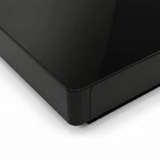 482E Coffee Table- Modern Glossy Black Center Table with Contemporary Design