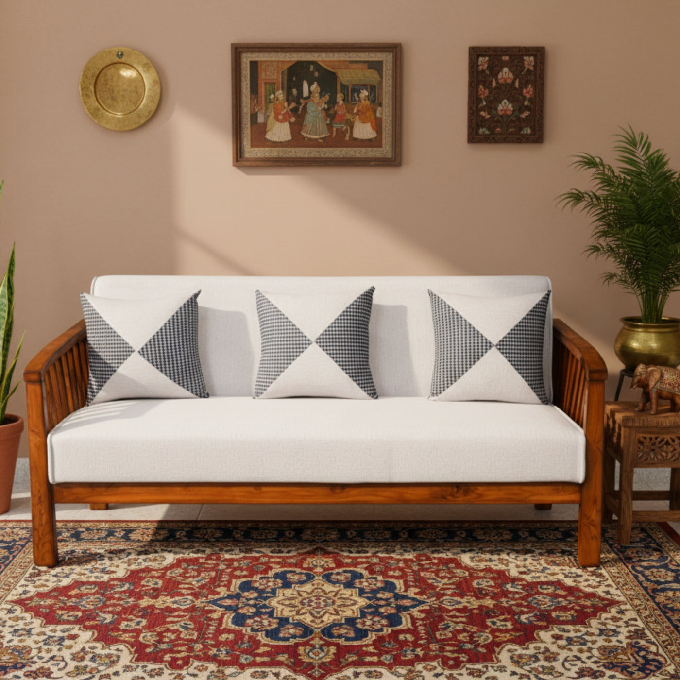 Imperial 3-Seater Sofa â€“ A Perfect Blend of Comfort and Elegance