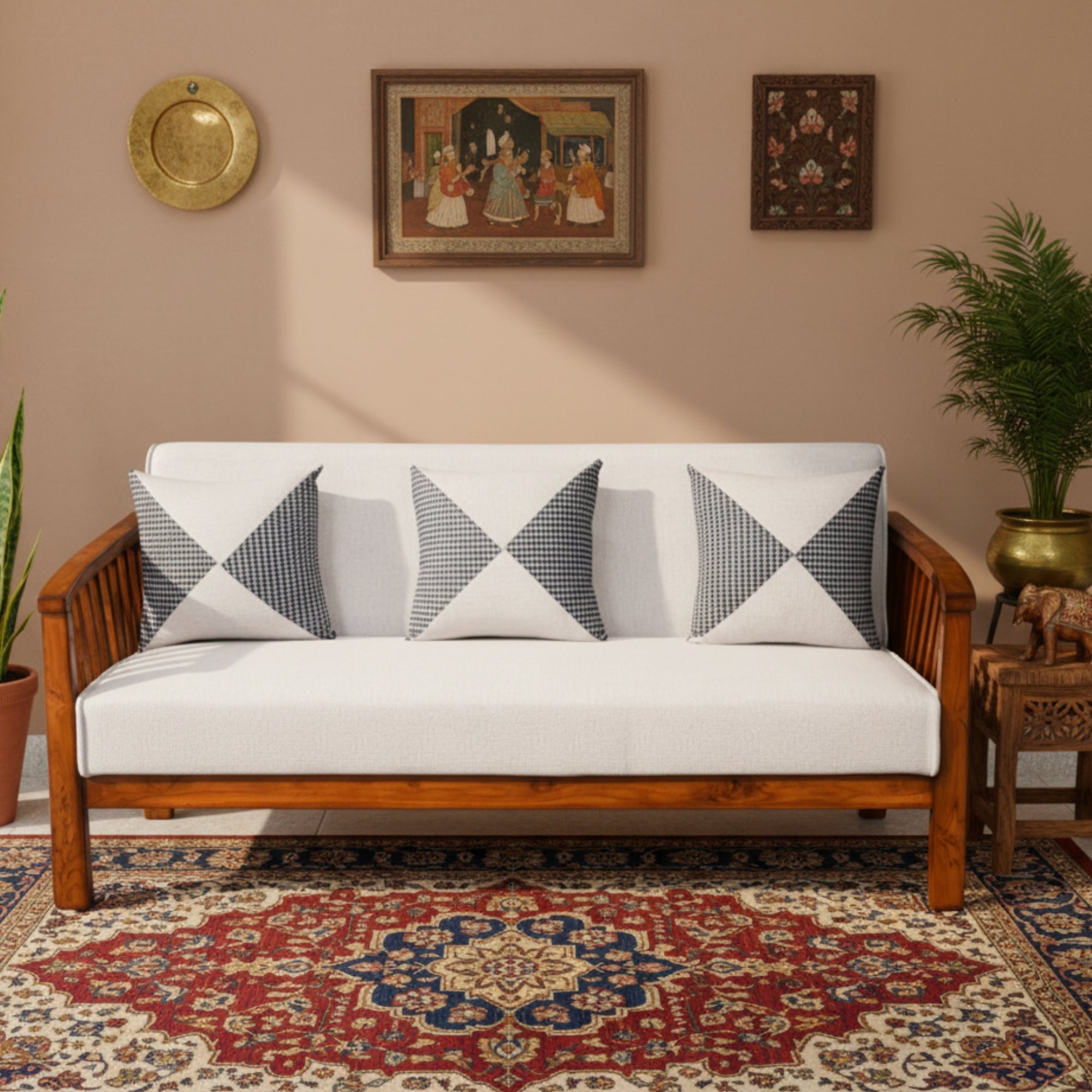 Imperial 3-Seater Sofa – A Perfect Blend of Comfort and Elegance
