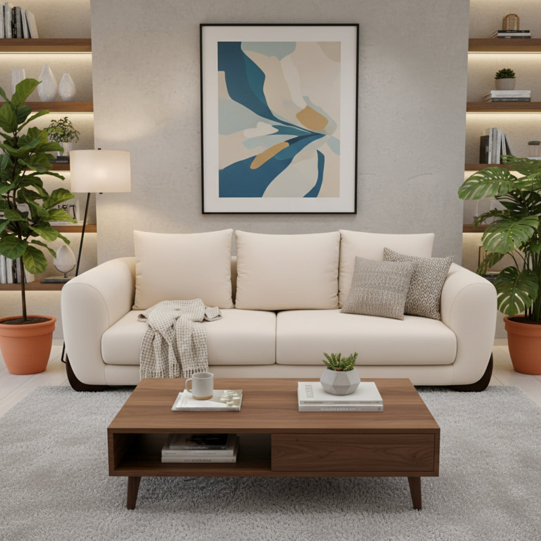 Bedrock 3 Seater Sofa- Add a Touch of Modern Luxury to Your Living Space