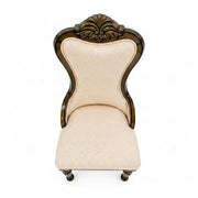 Comber dining chair back view