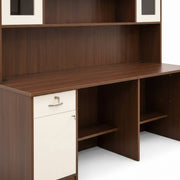 Alina Study Table 7x5- Spacious Two-Seater Study Desk