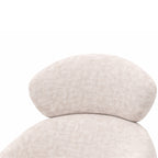 Leisure Chair DY0220 - Upholstered Lounge Chair with SS Base Price: