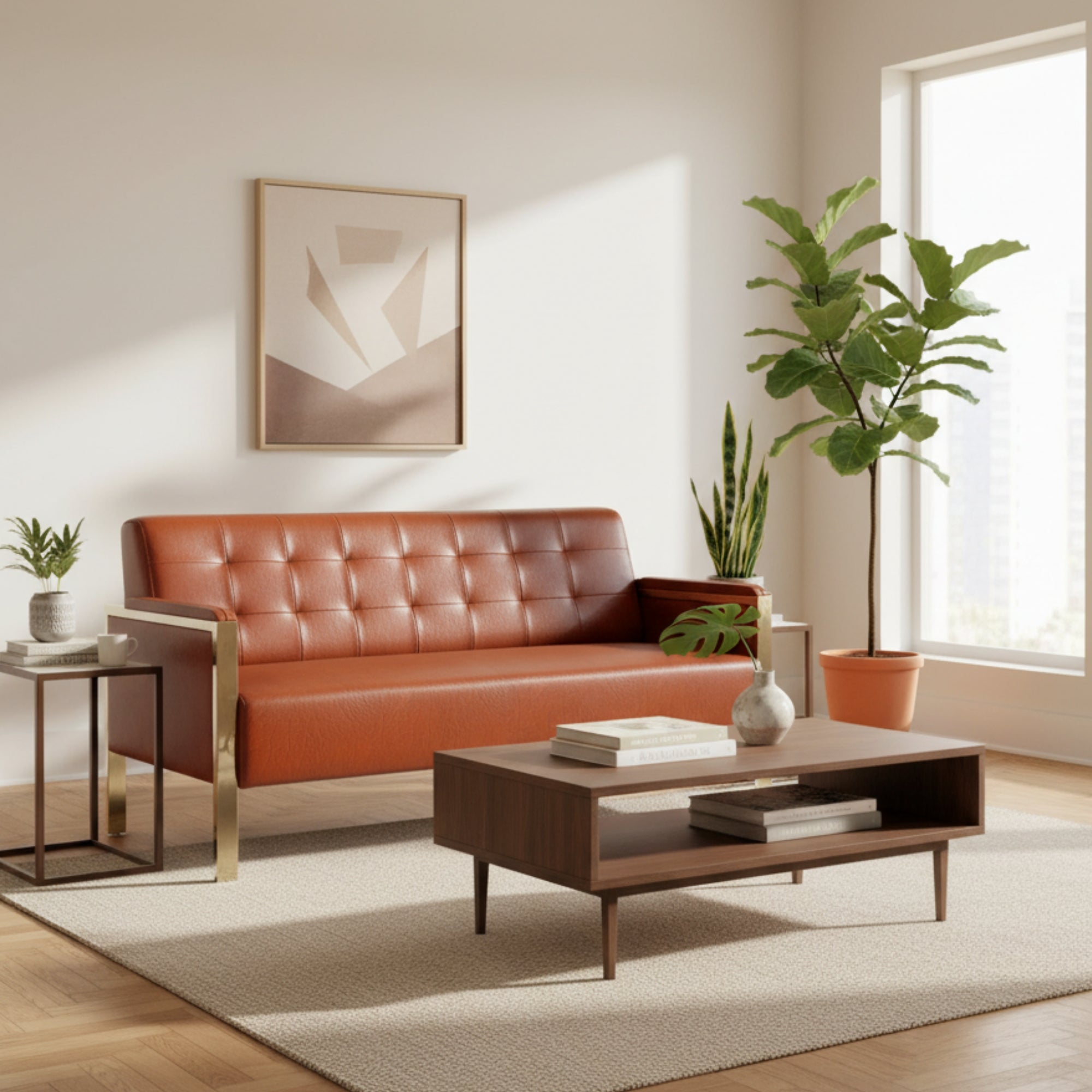 Eezy 2 Seater Leatherette Office Sofa for Reception & Lounge