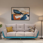 Core 3 Seater Sofa â€“ Dual-Tone Sophistication