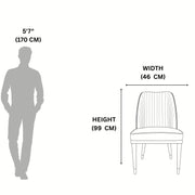 Nautical dining chair size diagram