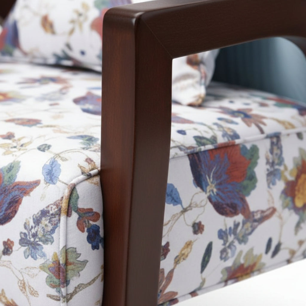 Camel Lobby Chair - Upholstered Reception & Lounge Chair