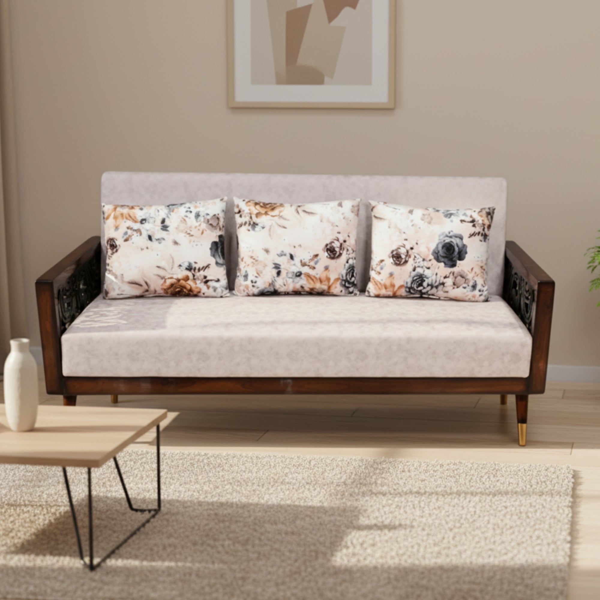 Gear 3-Seater Sofa – Timeless Craftsmanship, Modern Comfort