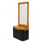 Flute Dressing Table with Mirror – Textured Sophistication Meets Everyday Function