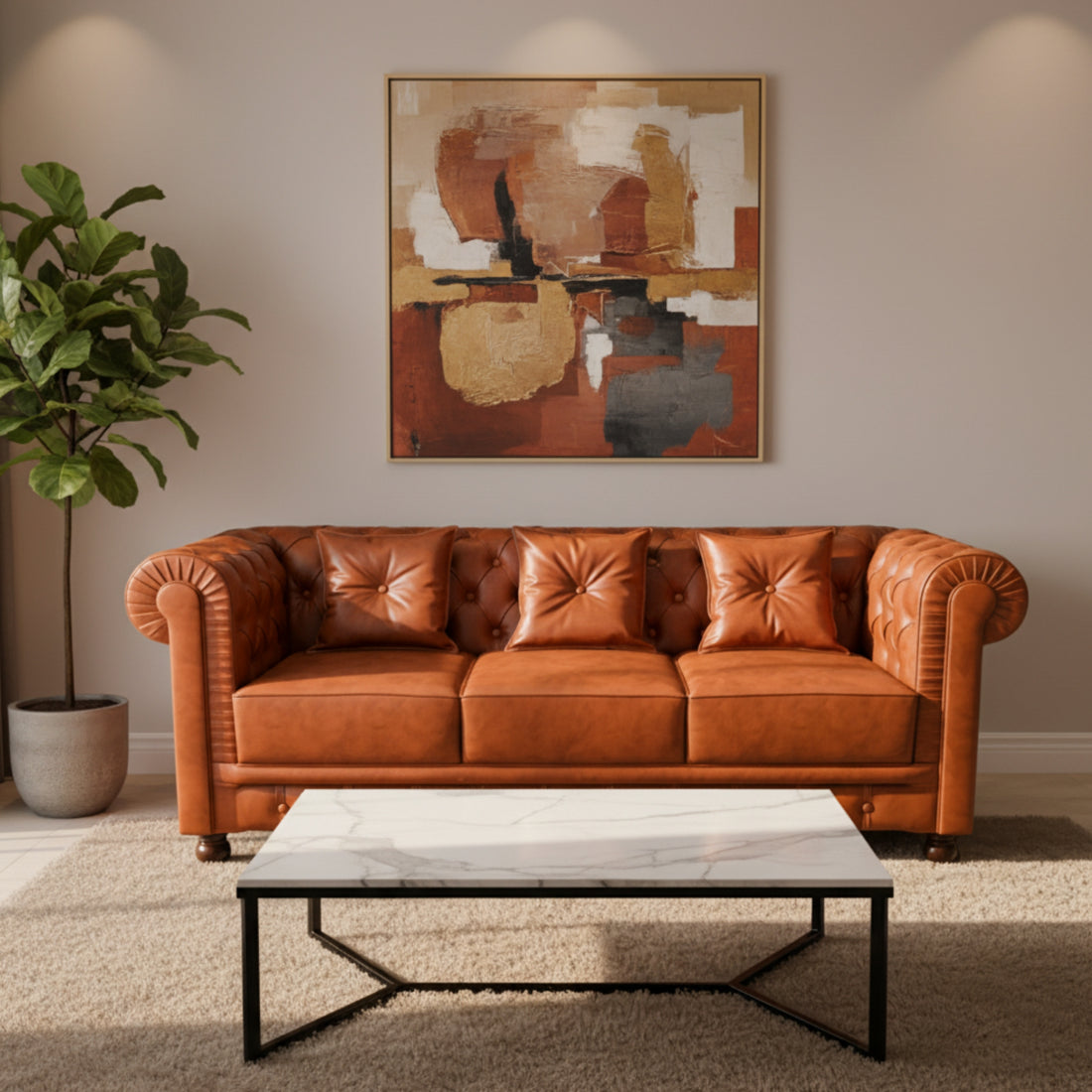 Chester 3 Seater Sofa â€“ A Sophisticated Blend of Comfort and Style