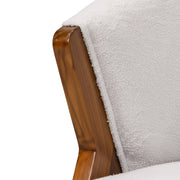 Aspen Beige Fabric Lobby Chair  A Compact, Stylish Accent for Modern Homes