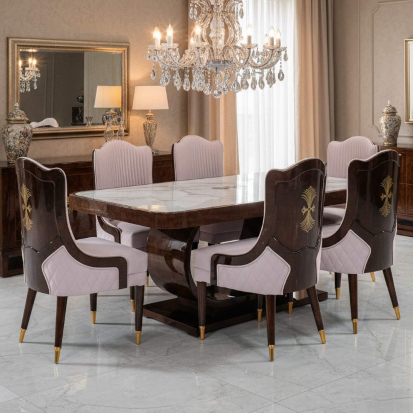 Conch Marble Dining Table