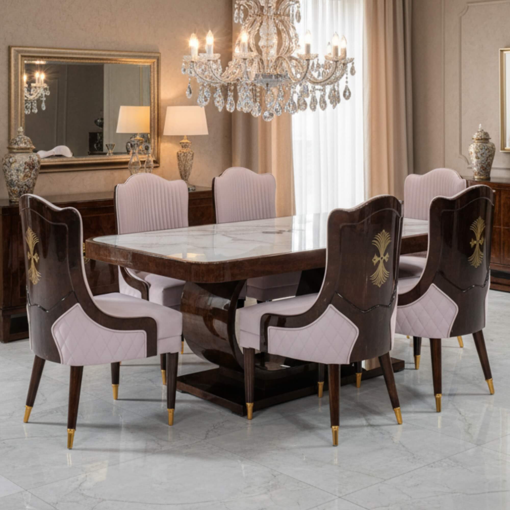 Conch Marble Dining Table