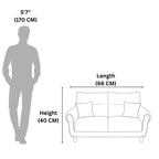 Durbun 2 Seater Sofa- Premium Modern Fabric Sofa