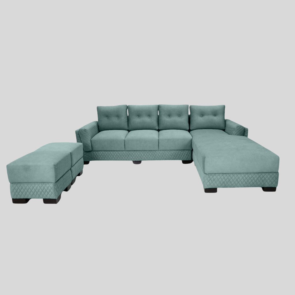 Opal L-Shape Lounger Sofa – Style Meets Comfort