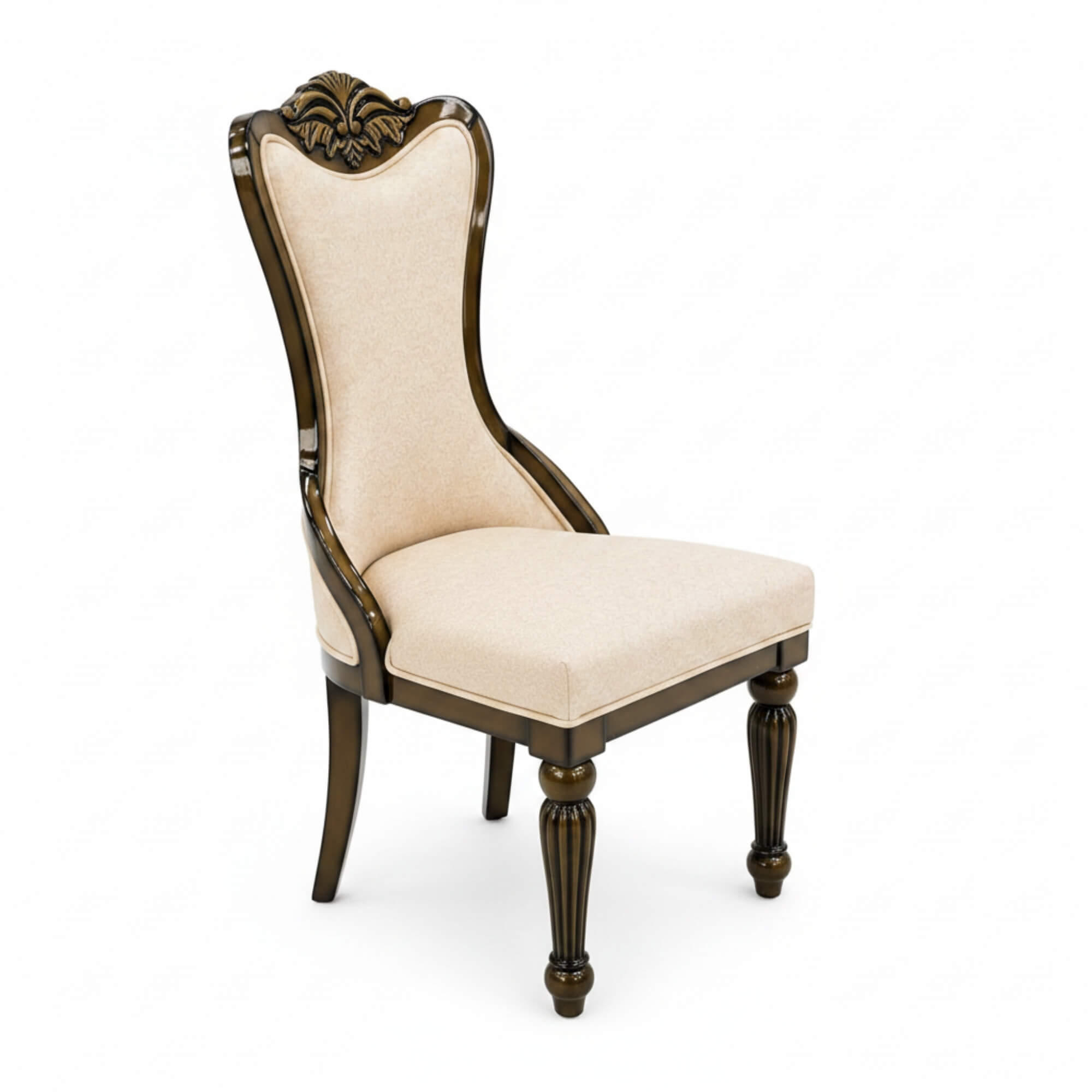 Comber Marble 6+1 Seater Dining Table Metallic – Timeless Craftsmanship with Metallic Accents