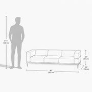 Concord-3 Office Sofa- Premium Executive Three-Seater Sofa for Modern Workspaces