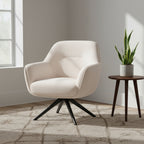 Leisure Chair TY022BG – Fabric Accent Chair for Living Room & Bedroom