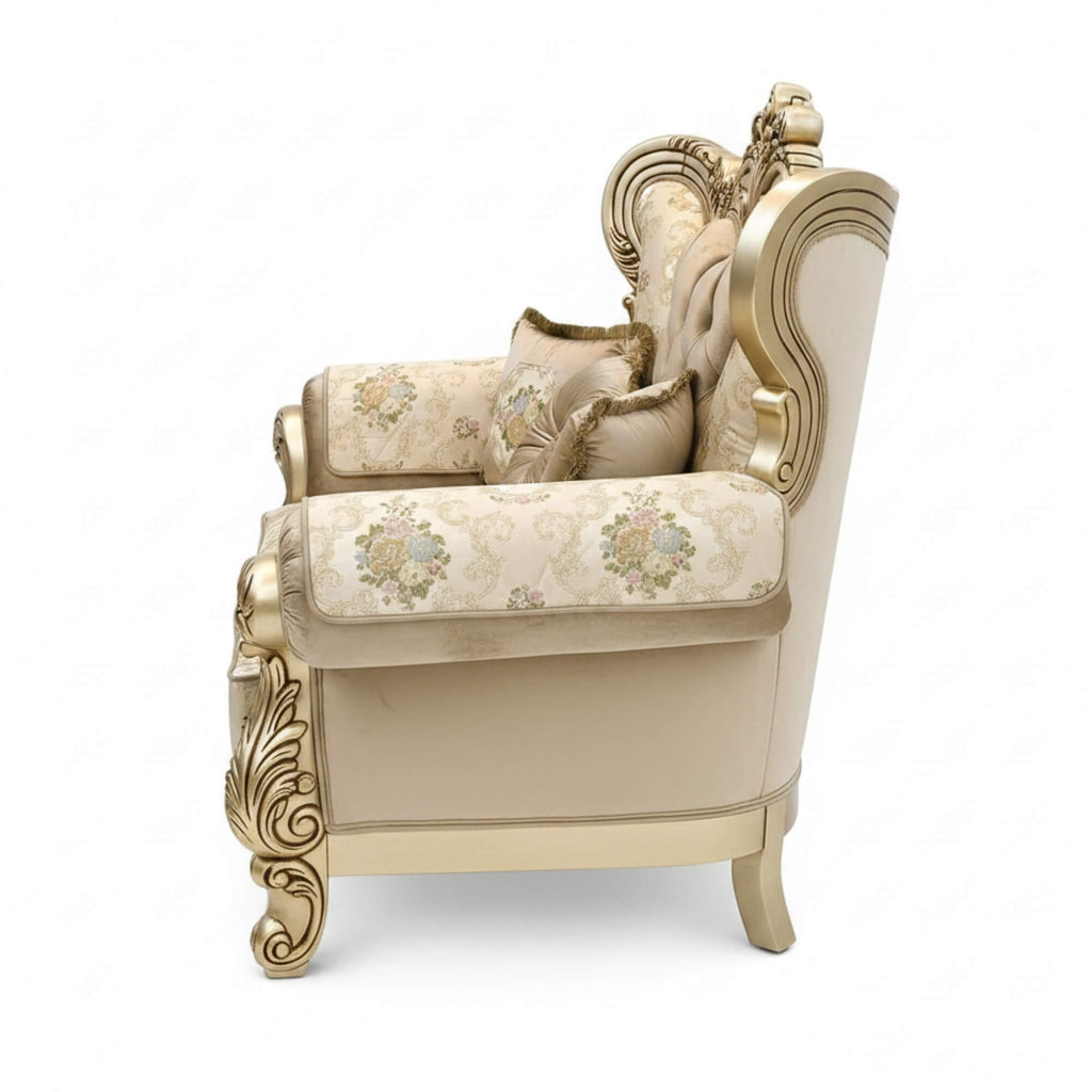 French Carvin 2 Seater Sofa- Premium Royal Comfort