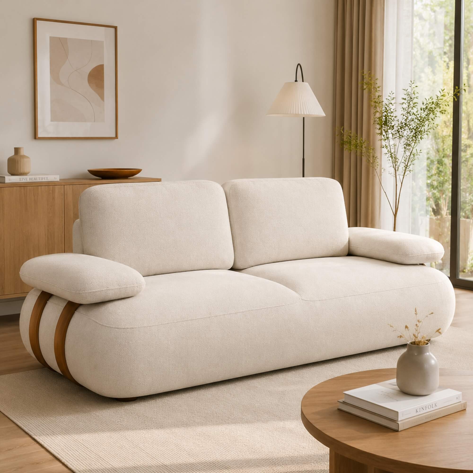 Soho 2 Seater Sofa- Compact Modern Design with Plush Cushions & Versatile Style