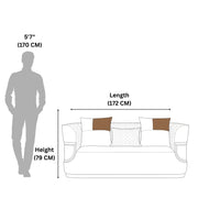 Elegant 2 Seater Sofa  Refined Comfort for Thoughtful Living