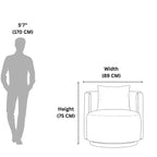 Ford Lobby Chair – Luxurious Fabric Lounge Chair for Lobbies & Reception Areas