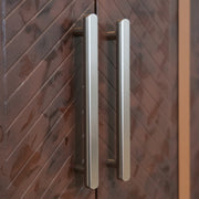 Membrane 3 Door Wardrobe  Elegant Walnut Storage for Modern Living