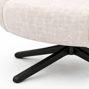 Leisure Chair DY0220 - Upholstered Lounge Chair with SS Base: