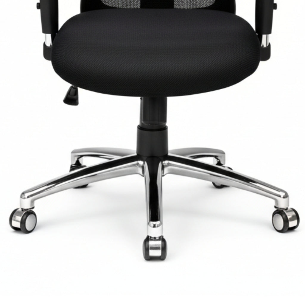 Eezy Office Chair 454A - Adjustable Ergonomic Office Chair with SS Base